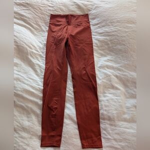 Burnt Orange Size Small Madewell Athletic leggings